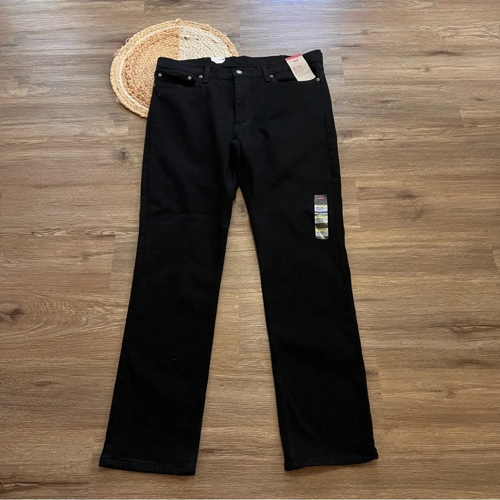 LEVI'S 511 Slim Advaned Stretch Mens Black Jeans NWT